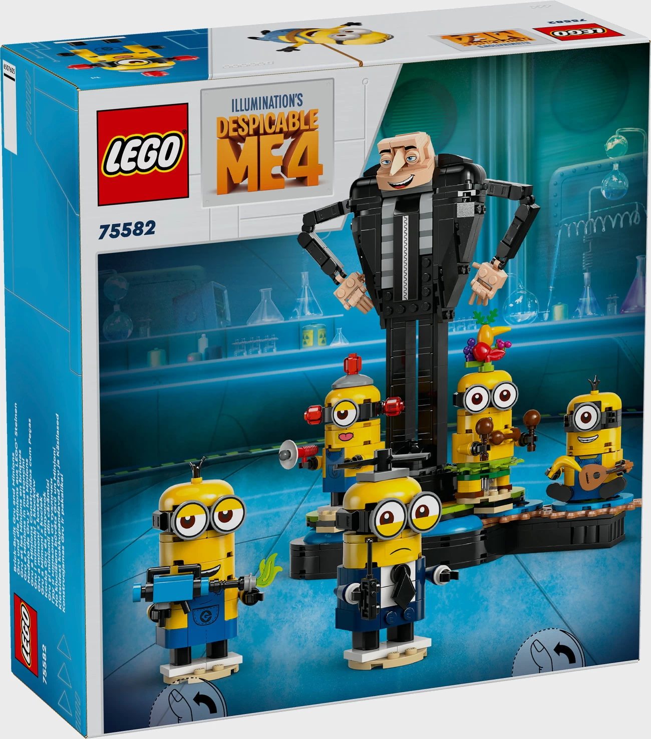 LEGO Minions 75582 - Gru und die Minions aus LEGO Steinen