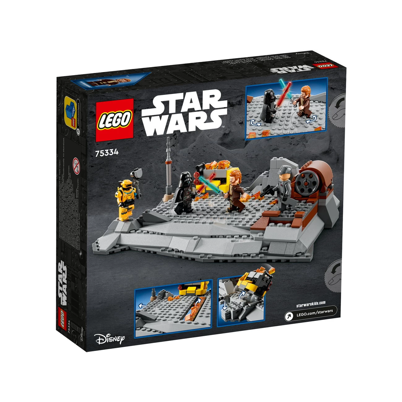 LEGO Star Wars 75334 - Obi-Wan Kenobi vs Darth Vader