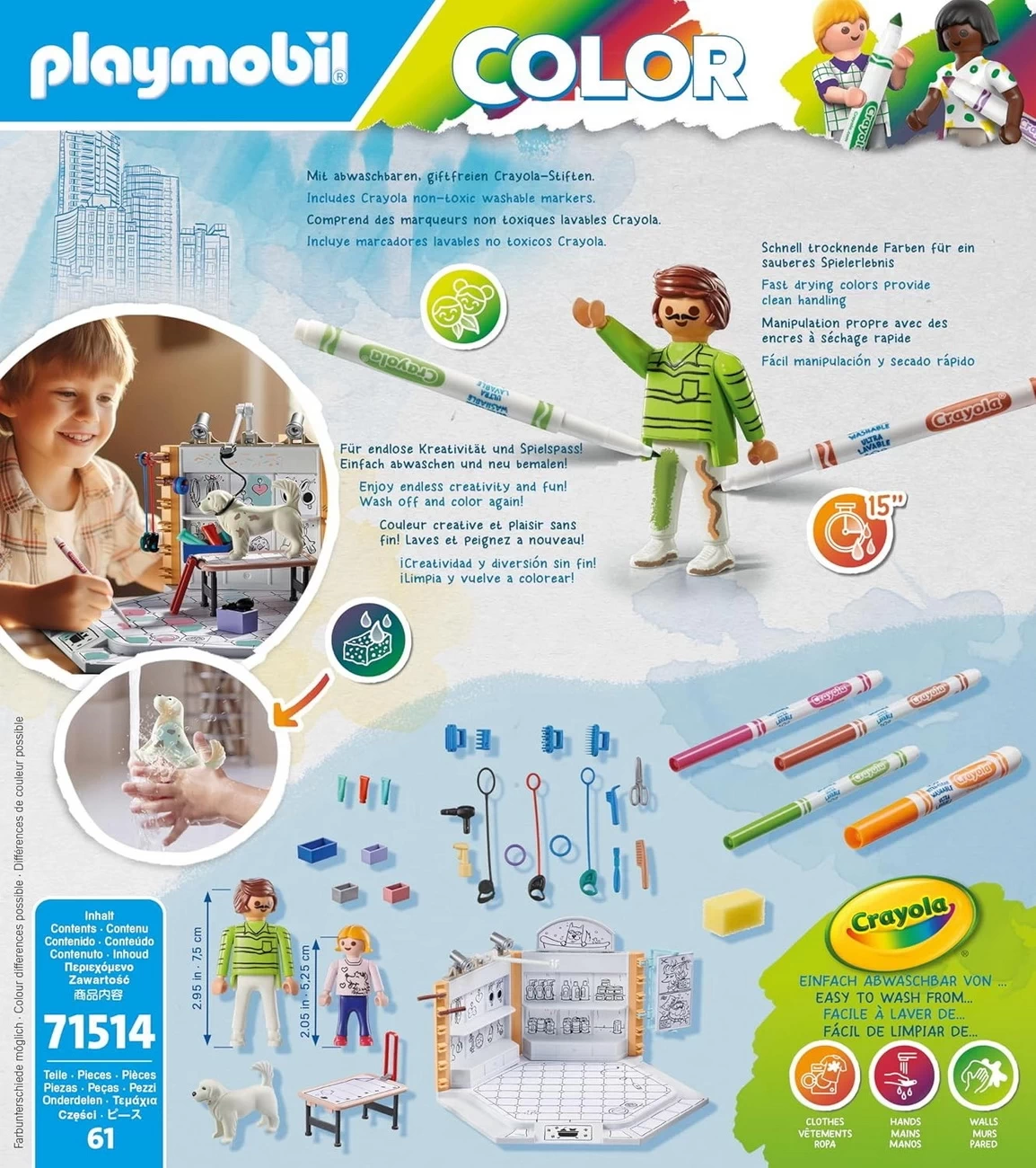Playmobil 71514 - Hundesalon - Color