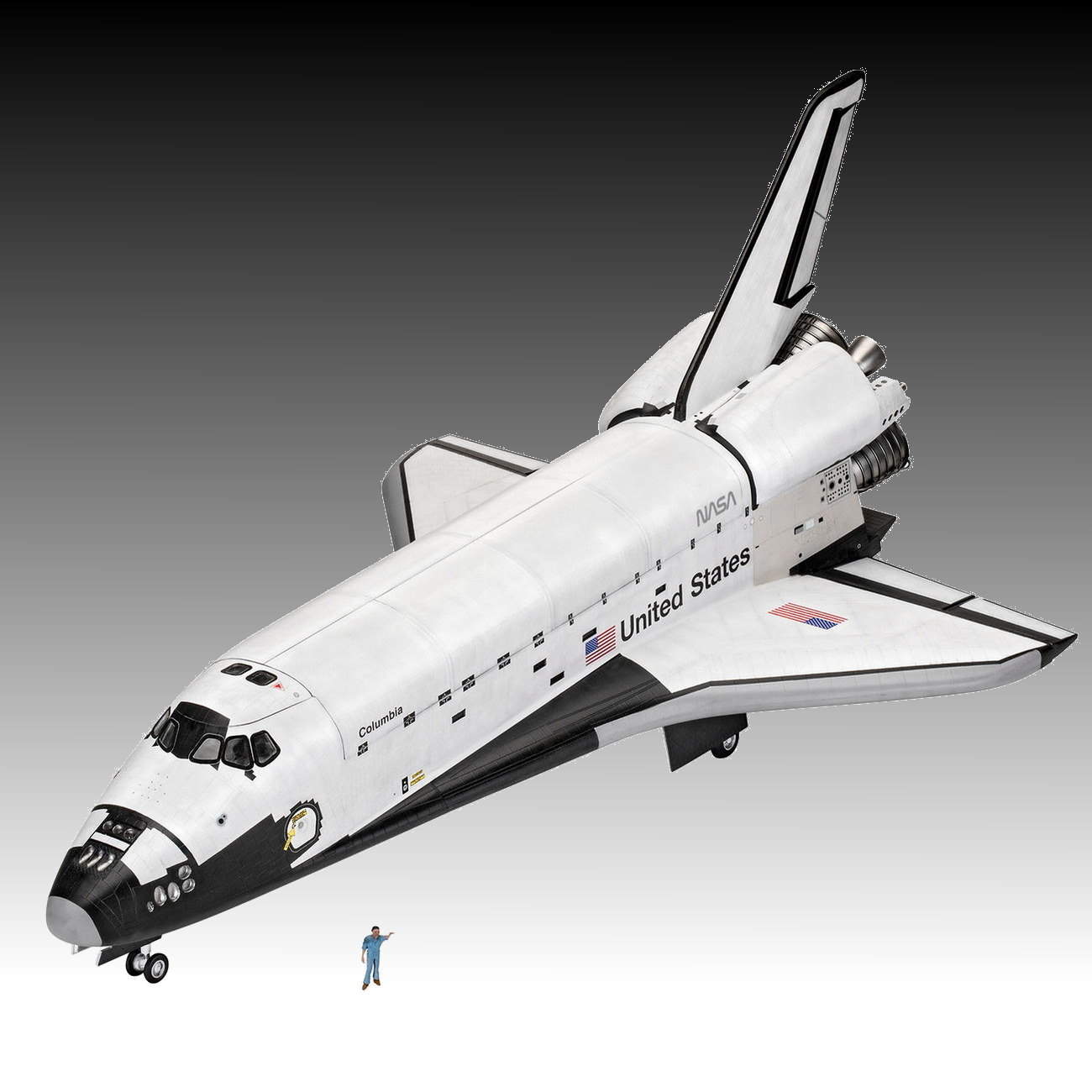 Revell 05673 - Space Shuttle - 40th Anniversary Geschenkset