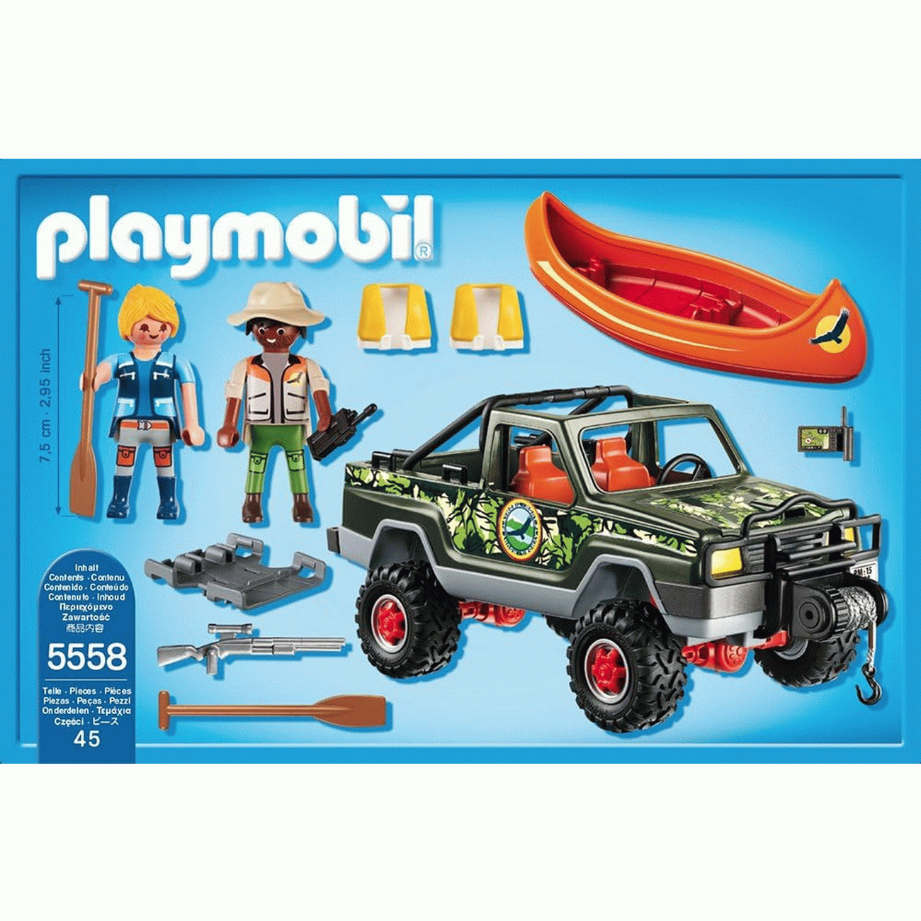 Playmobil 5558 - Abenteuer PickUp - Wild Life
