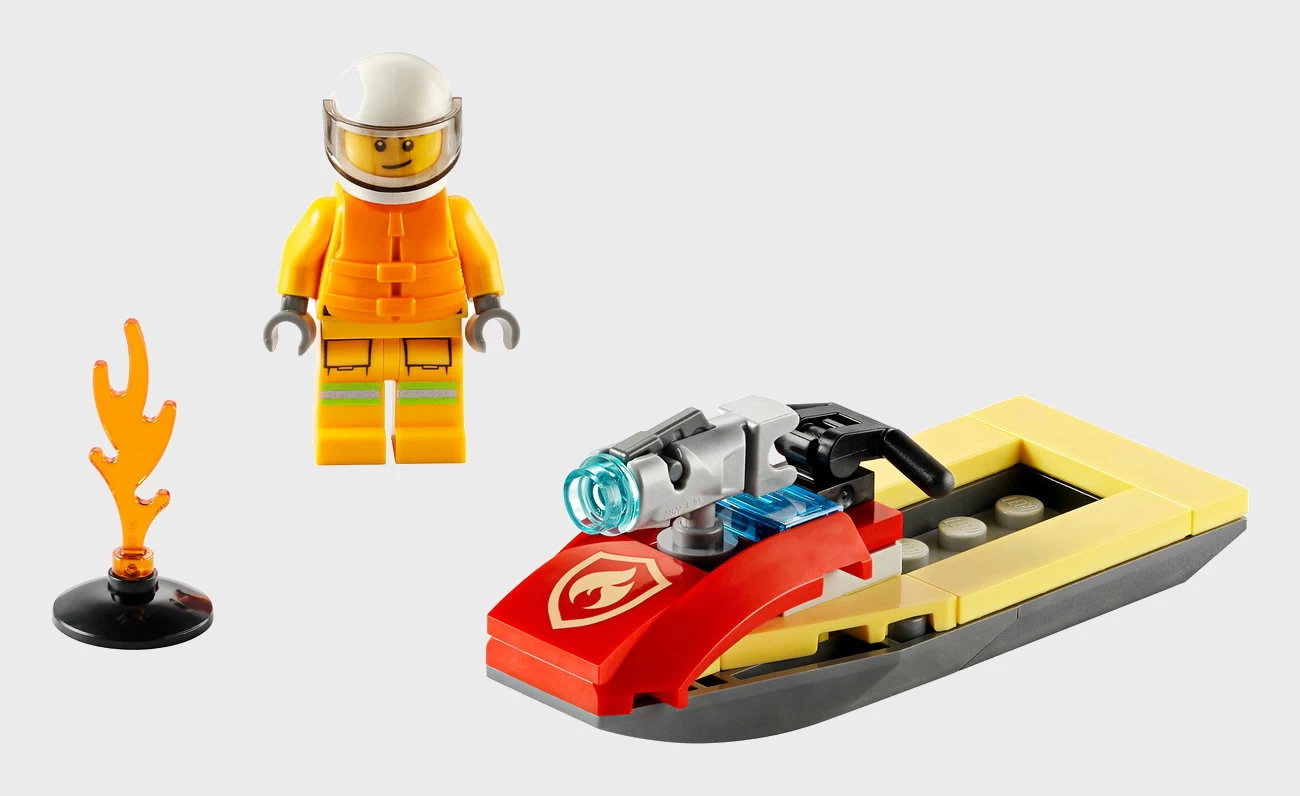 LEGO City 30368 - Feuerwehr-Jetski Polybag