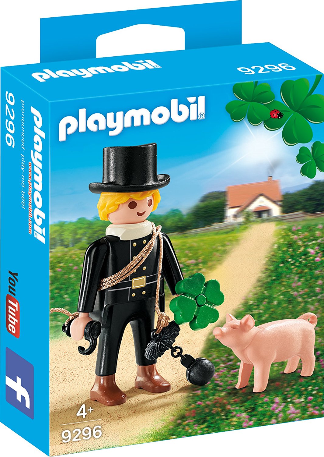 Playmobil 9296 - Schornsteinfeger mit Glücksschweinchen
