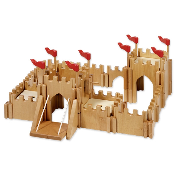 Holztiger Ritterburg aus Holz