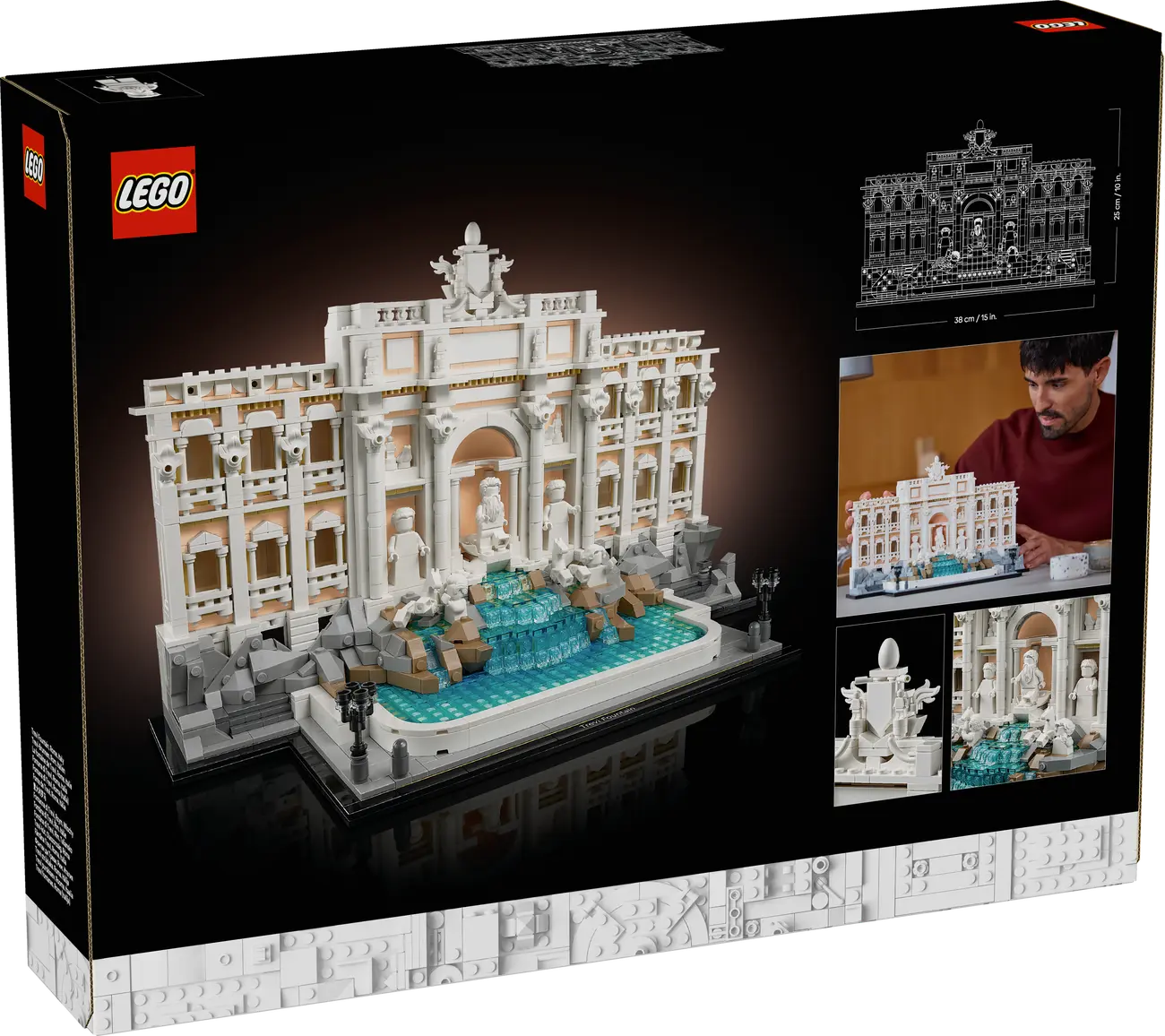 LEGO Architecture 21062 - Trevi Brunnen