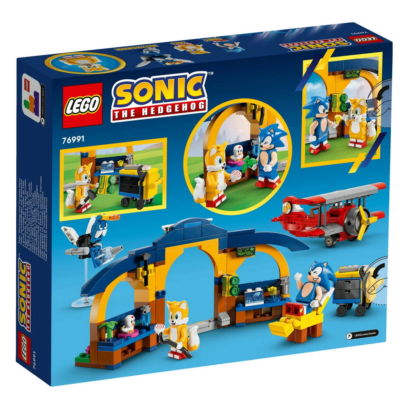 LEGO Sonic - Tails Tornadoflieger mit Werkstatt (76991)