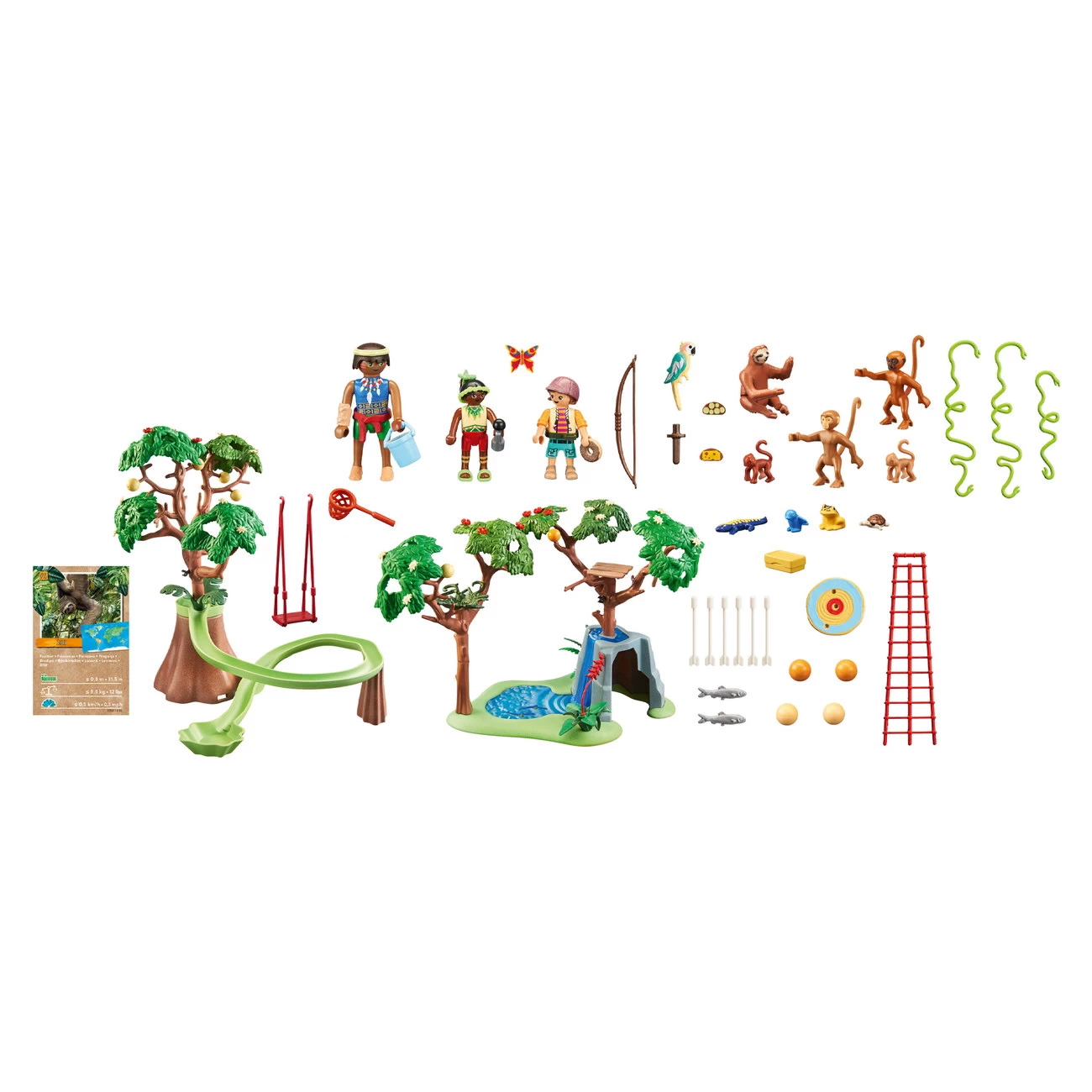 Playmobil 71142 - Tropischer Dschungel Spielplatz- WILTOPIA