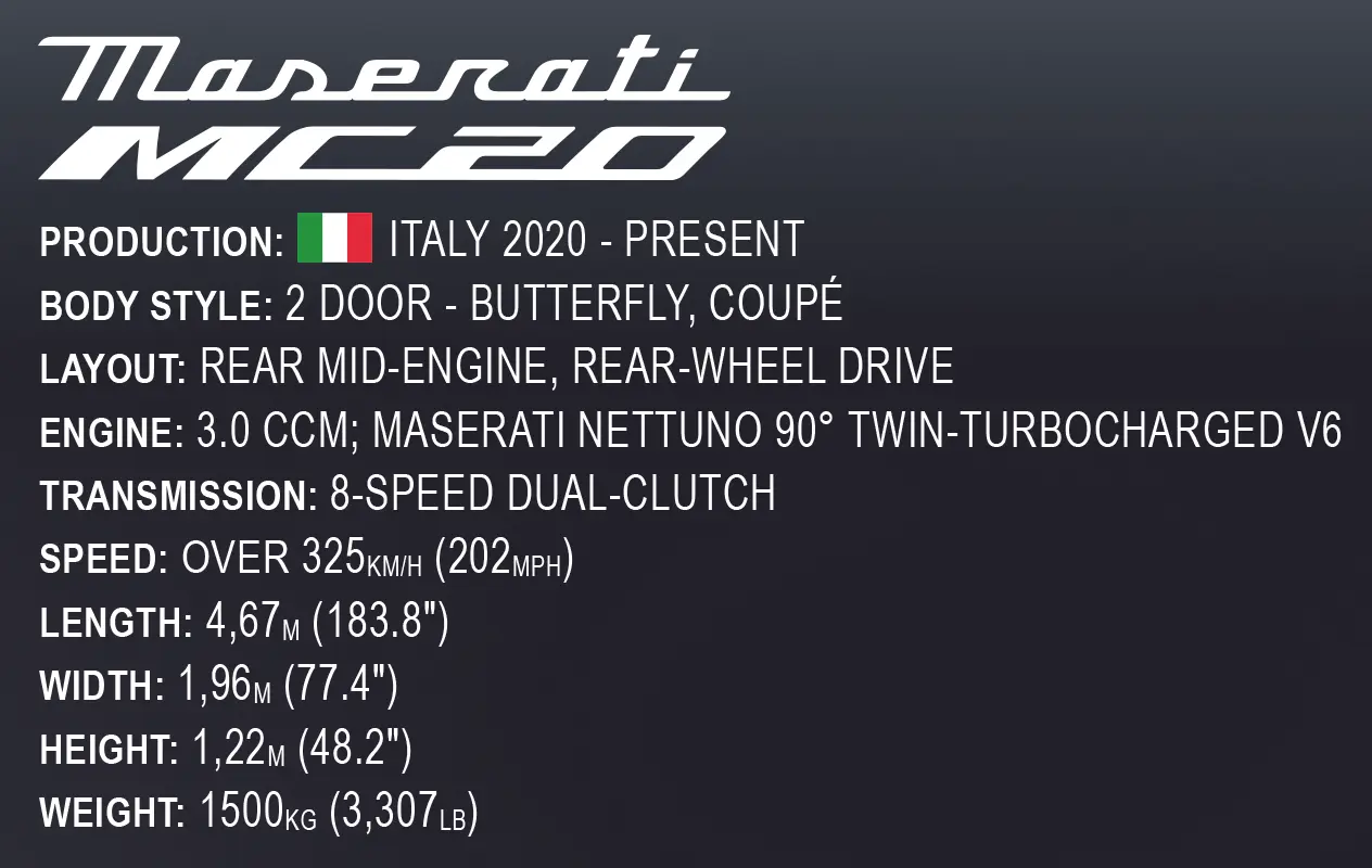 COBI - Maserati MC20  (24335)