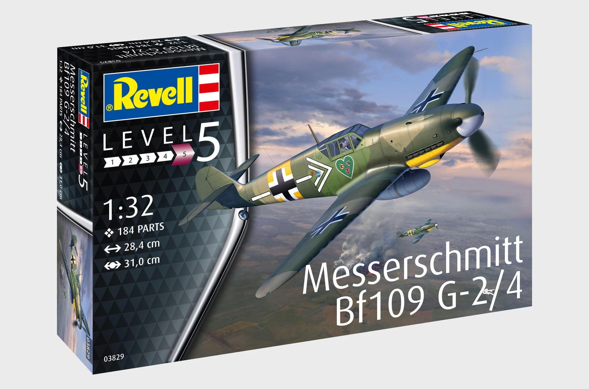 Revell 03829 - Messerschmitt Bf109 G-2 4