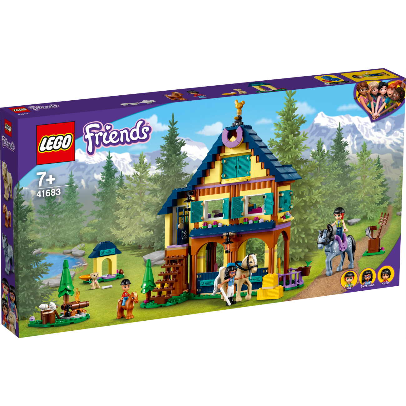 LEGO Friends 41683 - Reiterhof im Wald