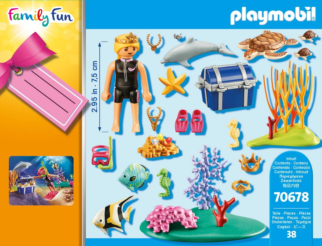 Playmobil 70678 - Geschenkset Schatztaucherin - Family Fun
