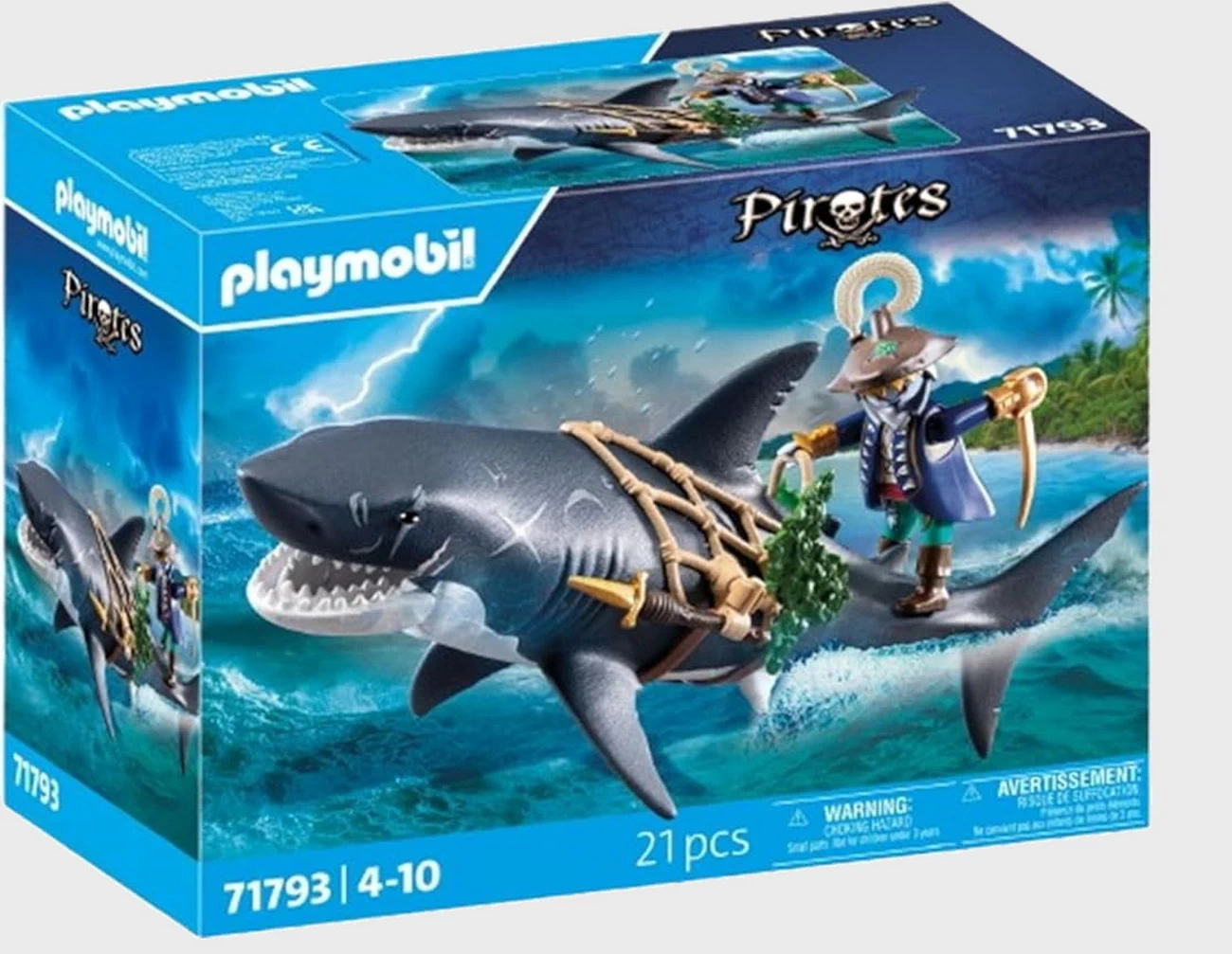 Playmobil 71793 - Gefahr durch Riesenhai - Pirates