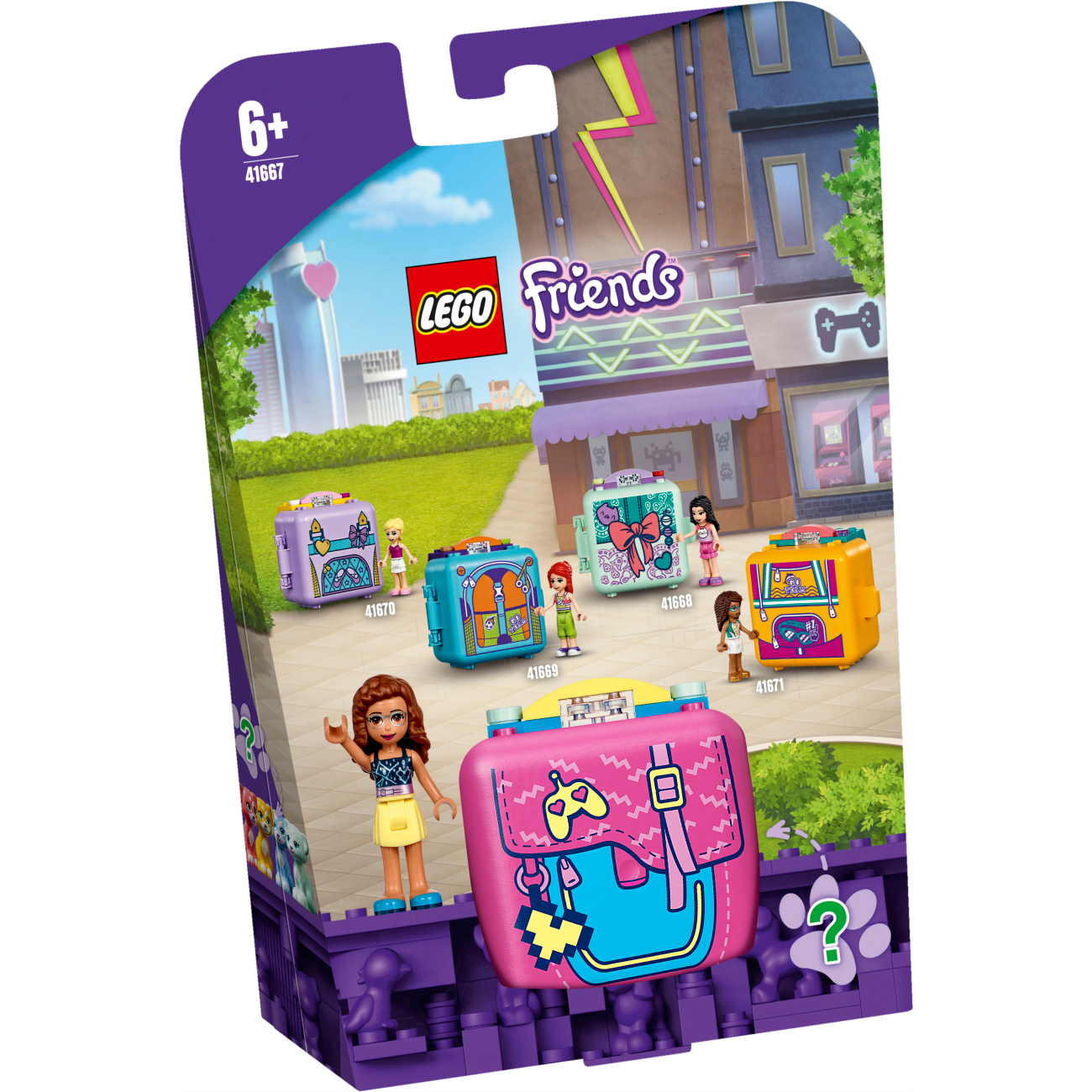 LEGO Friends 41667 - Olivias Spiele-Würfel