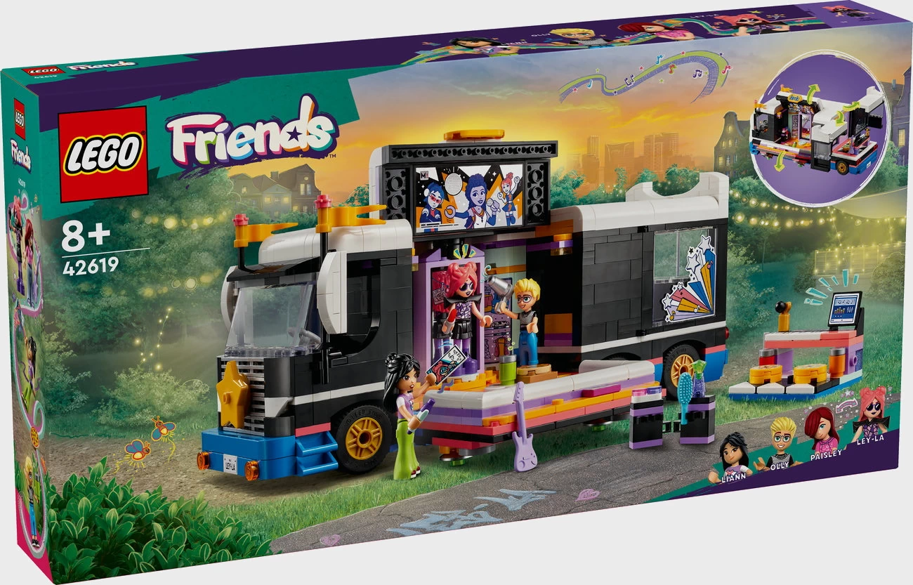 LEGO Friends 42619 - Popstar Tourbus