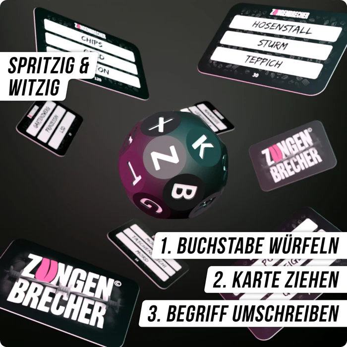 ZUNGENBRECHER - Raus mit der Sprache - ab 16 Jahre (DENKRIESEN)