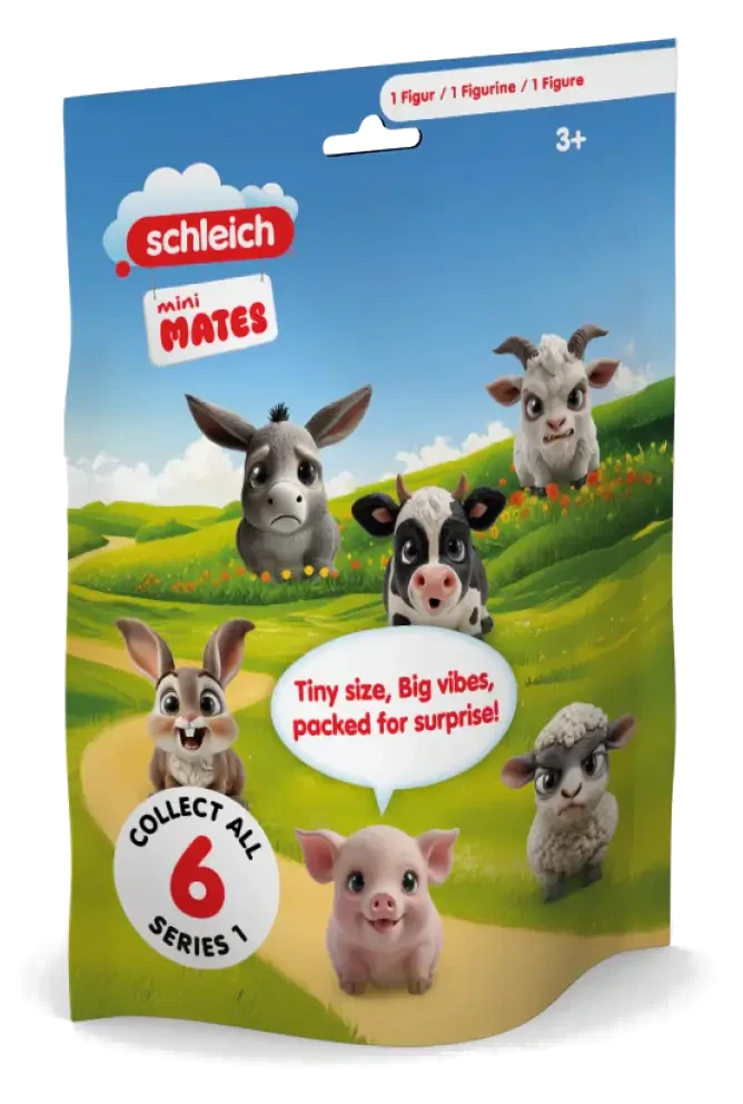 mini MATES - Serie 1 - 1 Figur im Blindbag - schleich (70679)