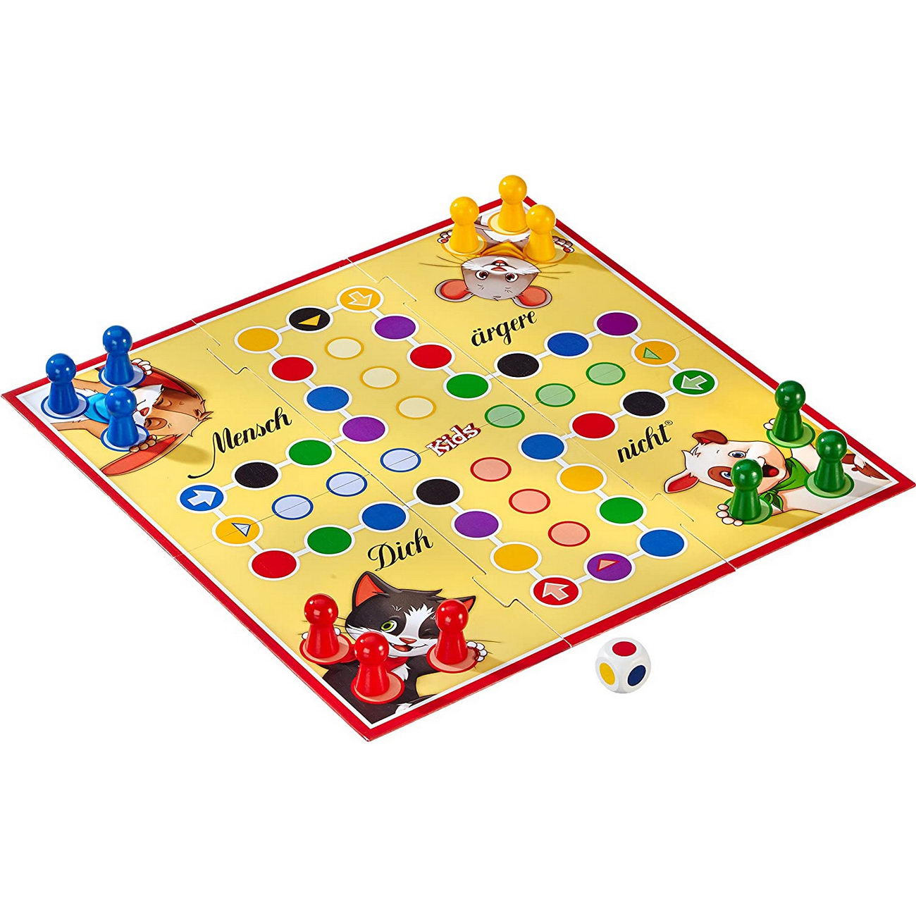 Mensch ärgere dich nicht Kids Reisespiel Metalldose (Schmidt 51273)