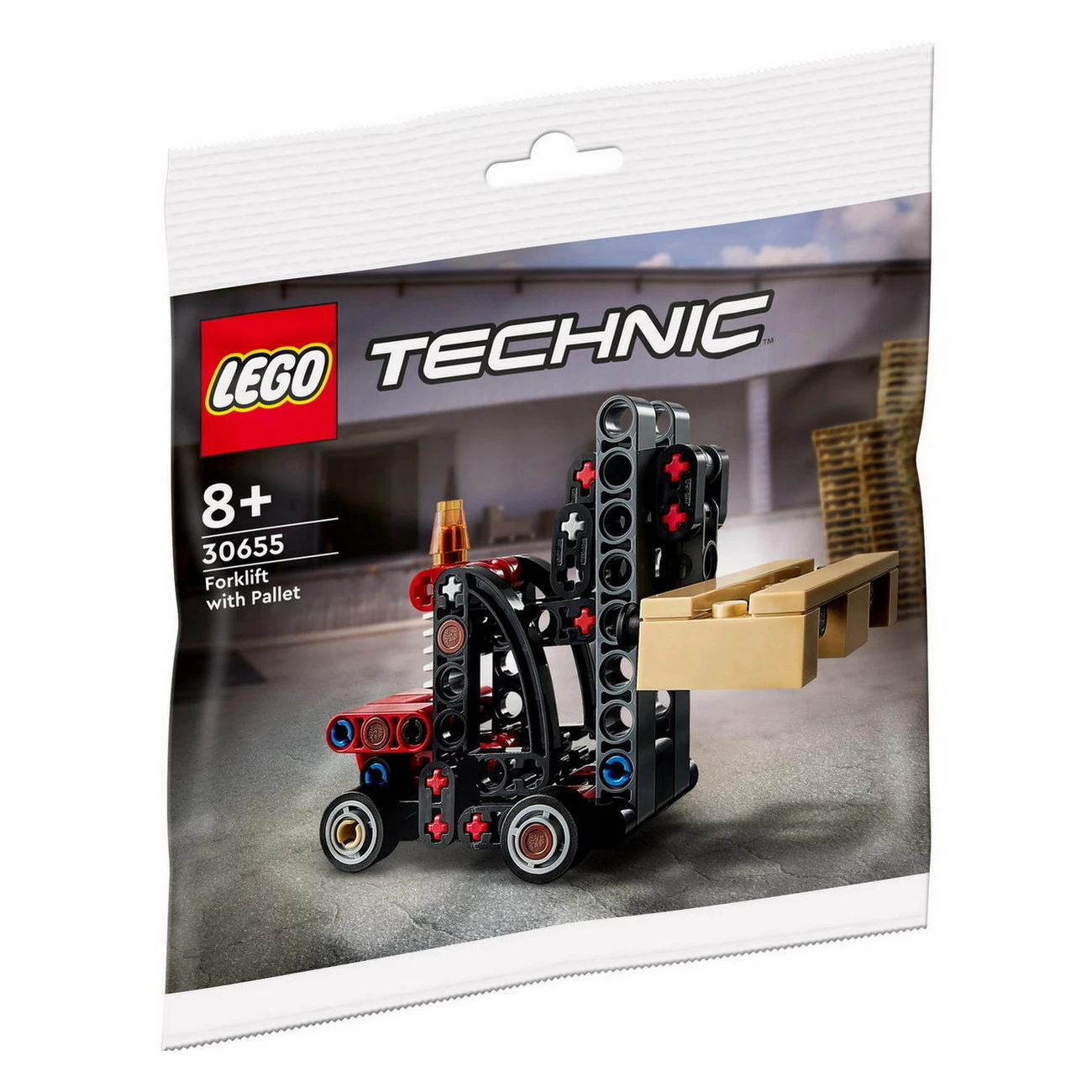 LEGO Technic 30655 - Gabelstapler mit Palette - Polybag