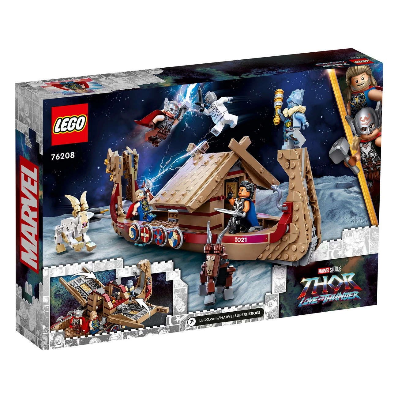 LEGO Marvel 76208 - Das Ziegenboot