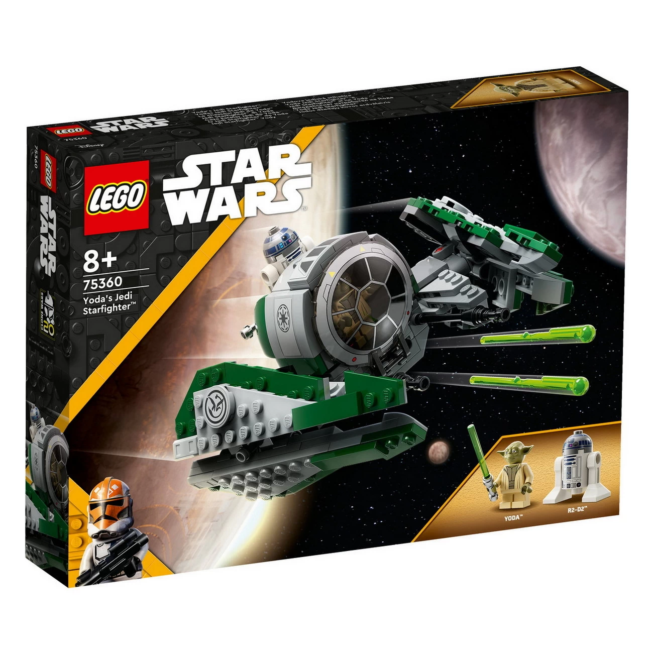 LEGO Star Wars 75360 - Yodas Jedi Starfighter