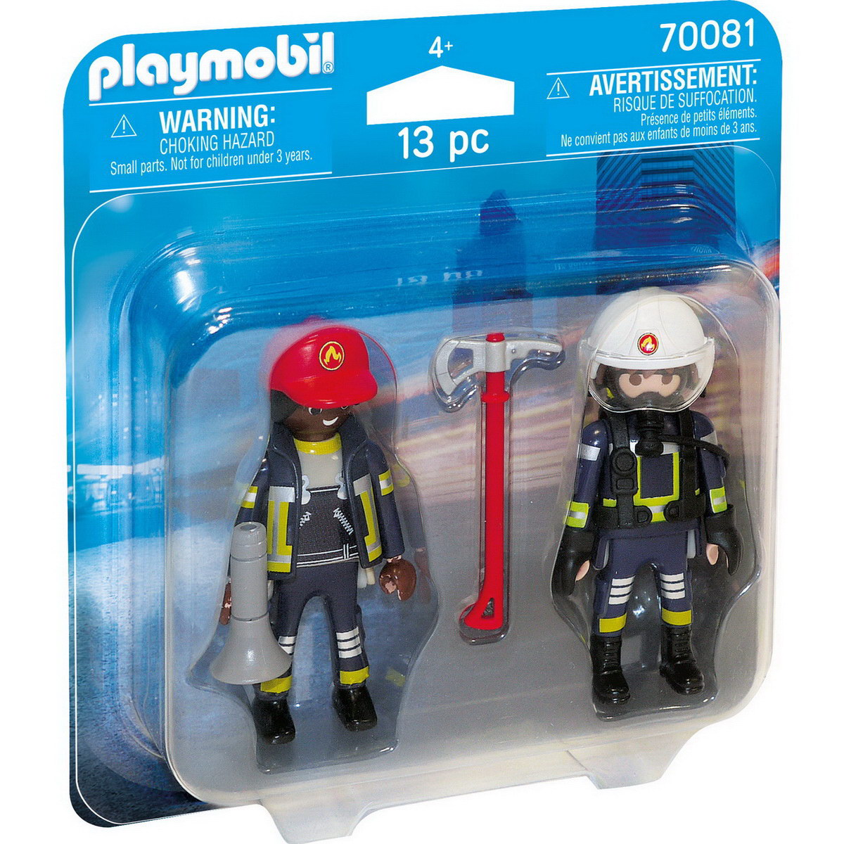 Playmobil 70081 - Feuerwehrmann und - frau Duo Pack