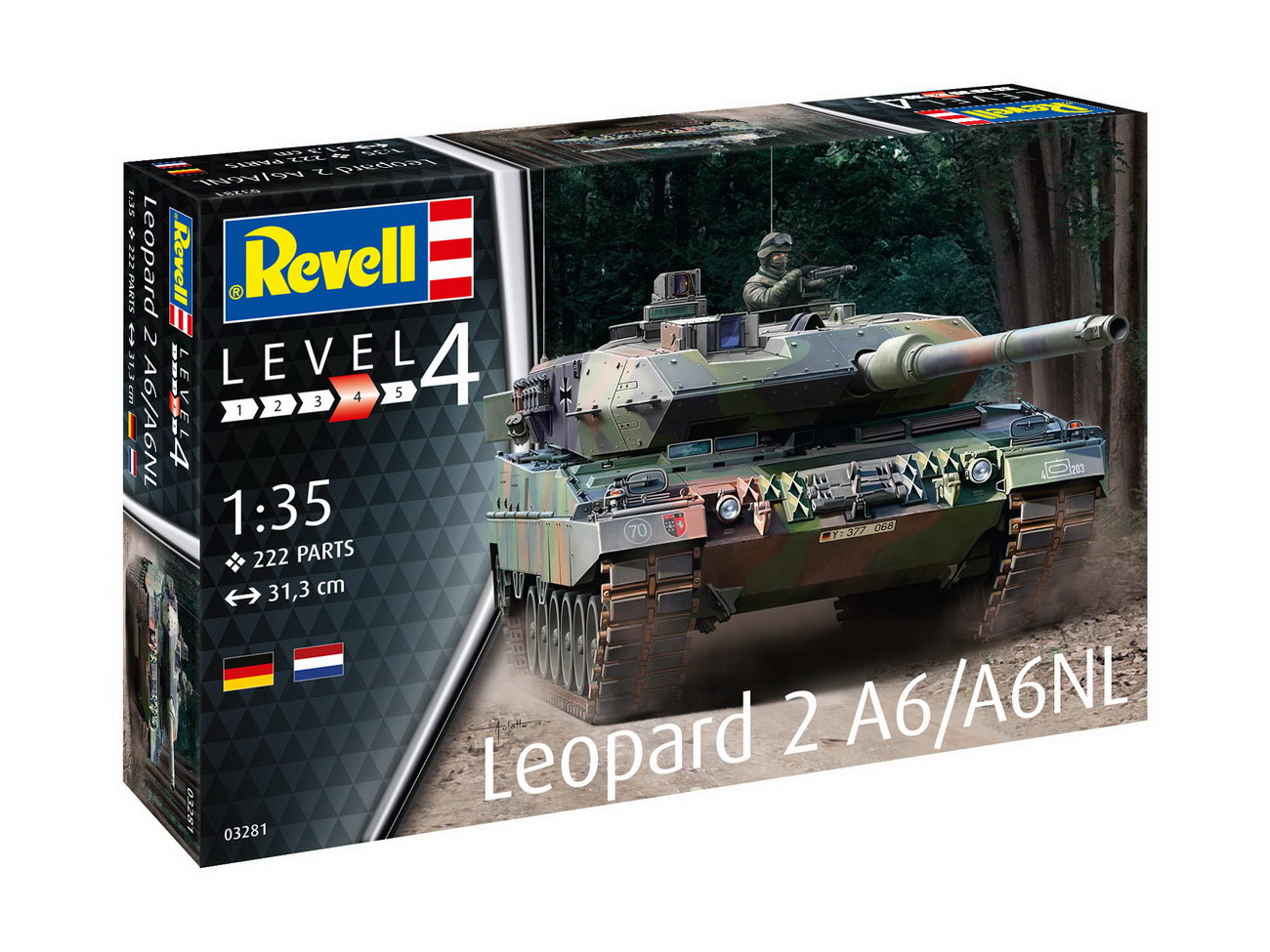 Revell 03281 - Leopard 2 A6 / A6NL - Panzer Modell