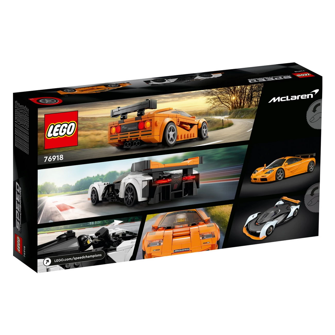 LEGO Speed Champions - McLaren Solus GT & McLaren F1 LM (76918)