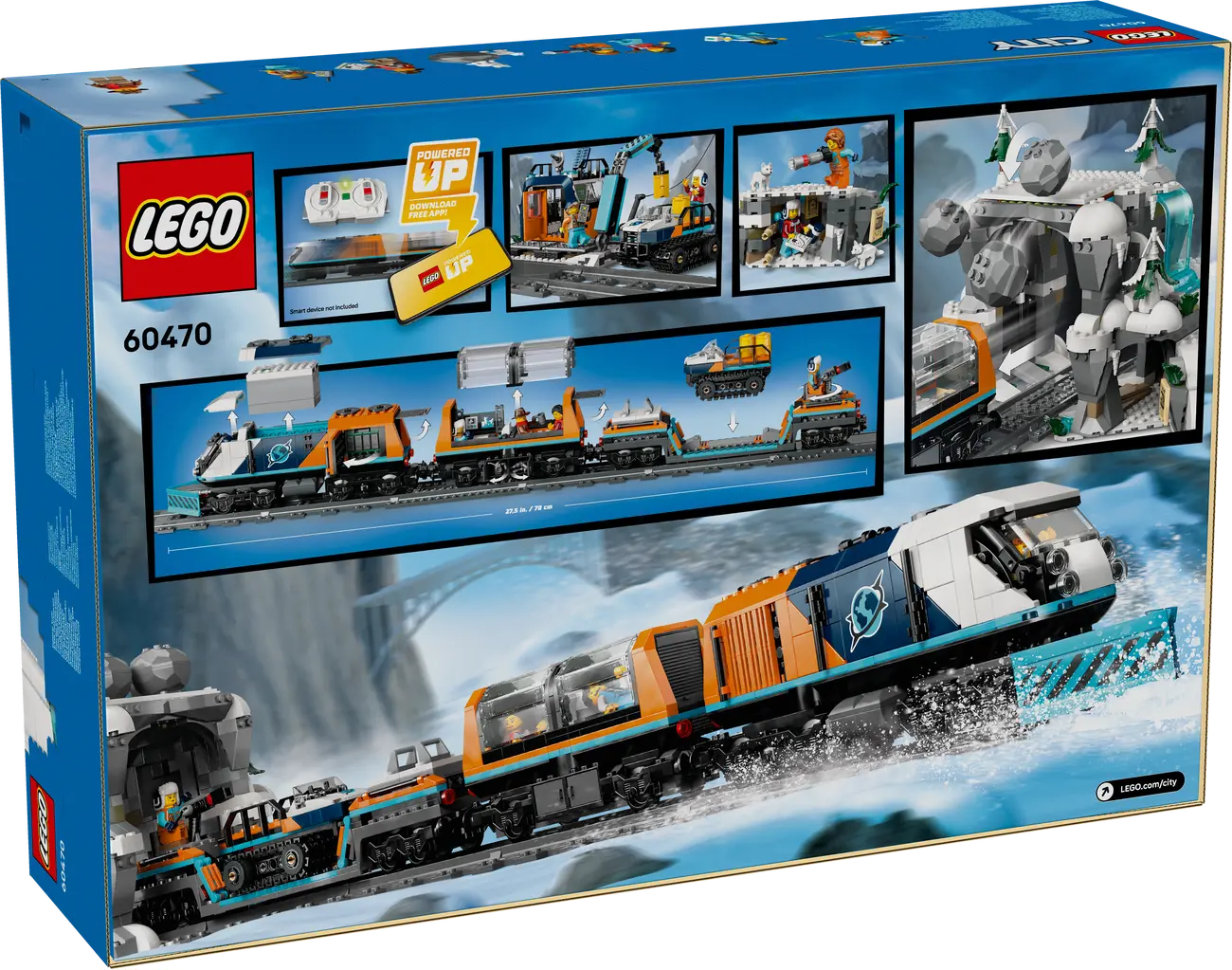LEGO City 60470 - Arktis-Polarexpress
