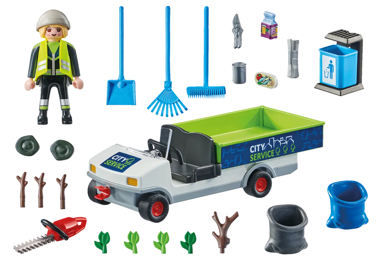 Playmobil 71433 - Stadtreinigung mit E-Fahrzeug - City Action