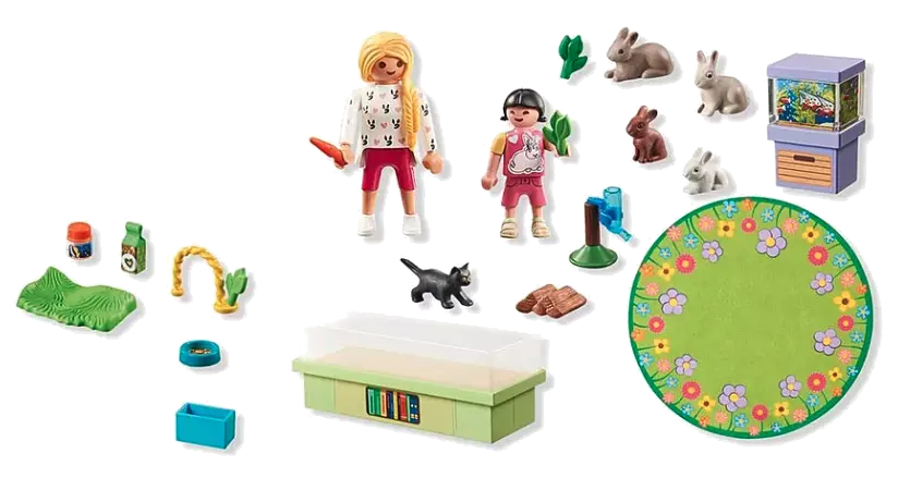 Playmobil 71753 - Familie mit Hasen - My Life
