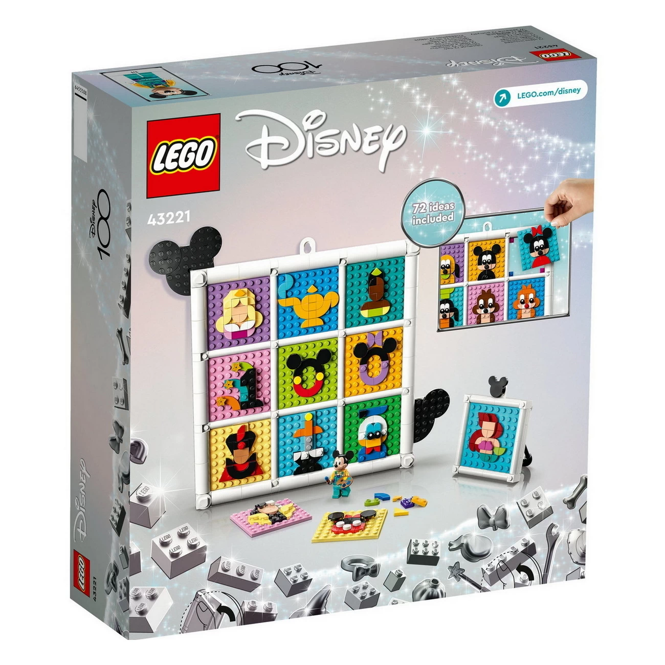 LEGO Disney 43221 - 100 Jahre Disney Zeichentrickikonen