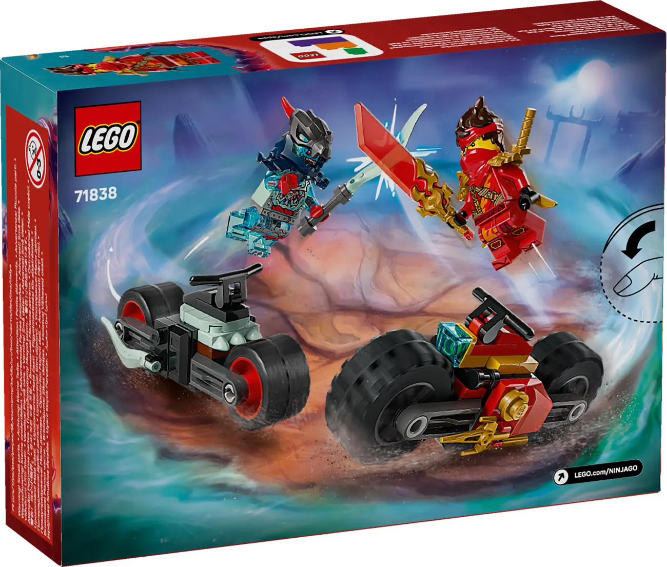 LEGO Ninjago 71838 - Kais Motorradrennen