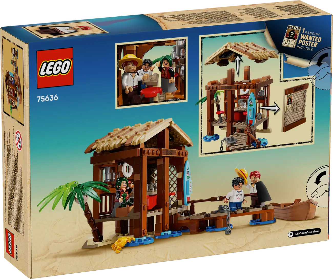 LEGO ONE PIECE 75636 - Hütte im Windmühlendorf
