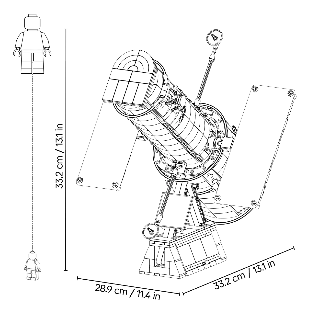 LEGO Icons - Hubble-Weltraumteleskop (11382)