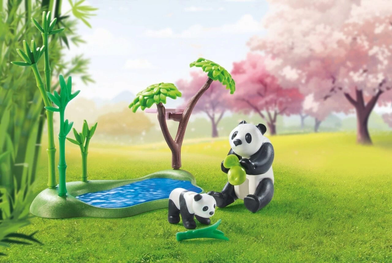 Playmobil 71762 - Asiatischer Garten mit Pandafütterung (My Life)
