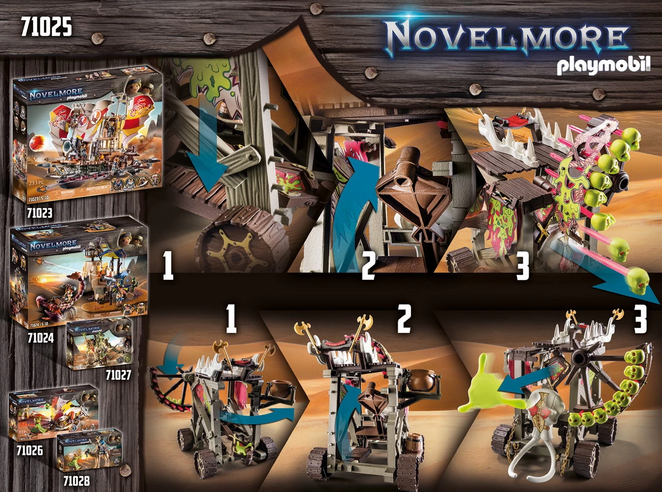 Playmobil 71025 - Sal'ahari Sands - Donnerthron - Novelmore