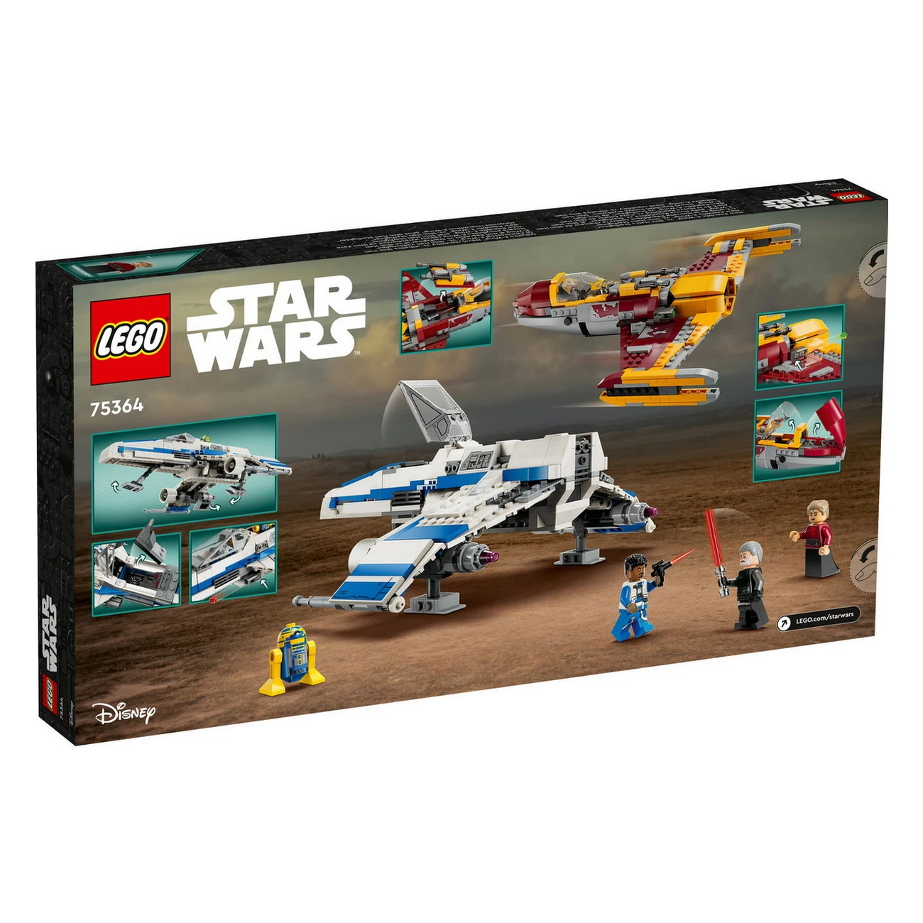 LEGO Star Wars 75364 - New Republic E-Wing vs Shin Hatis Starfighter
