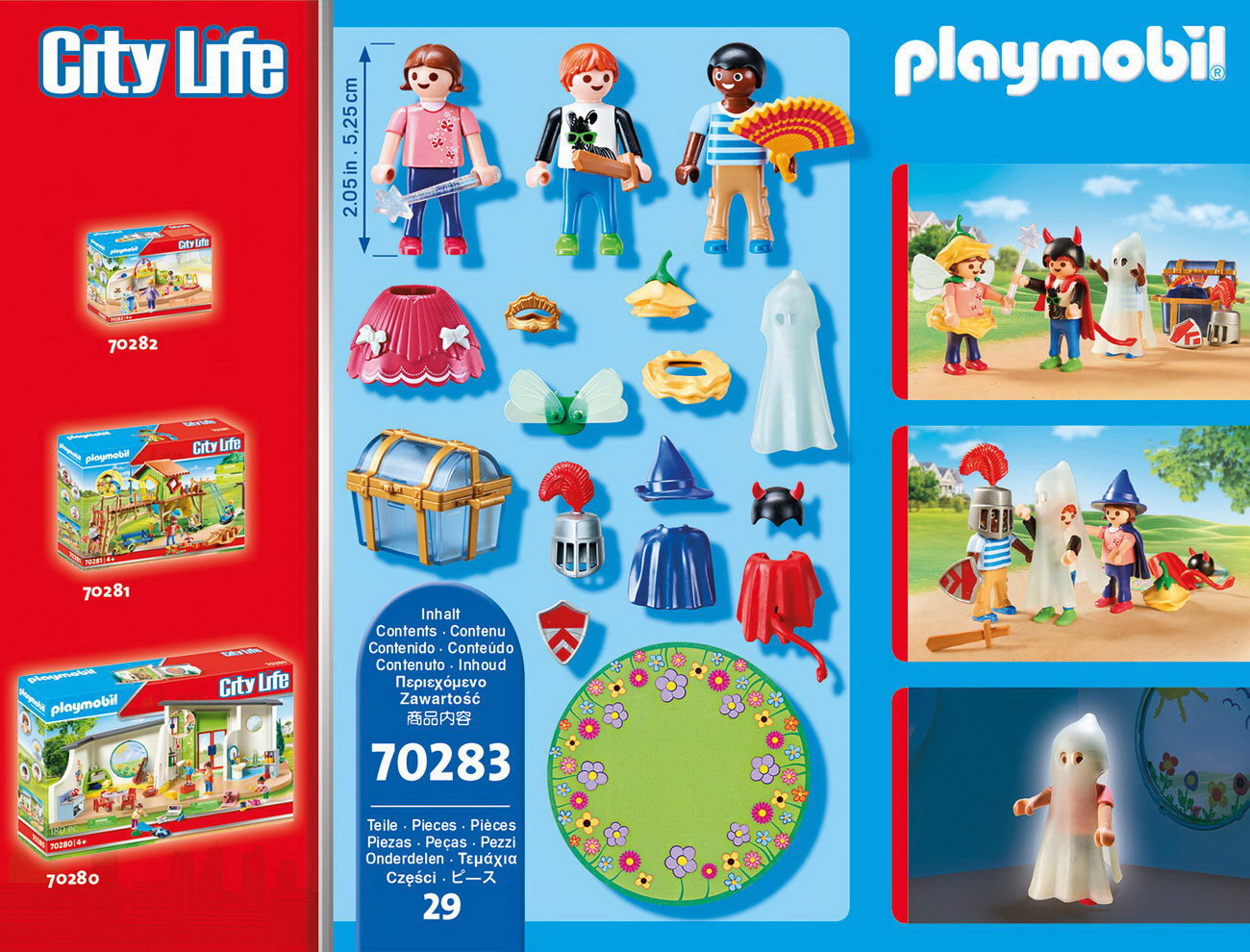 Playmobil 70283 - Kinder mit Verkleidungskiste - City Life