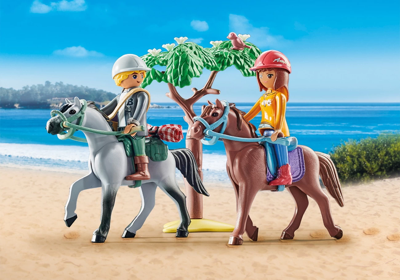 Playmobil 71470 - Starter Pack Reitausflug an den Strand - Horses of Waterfall