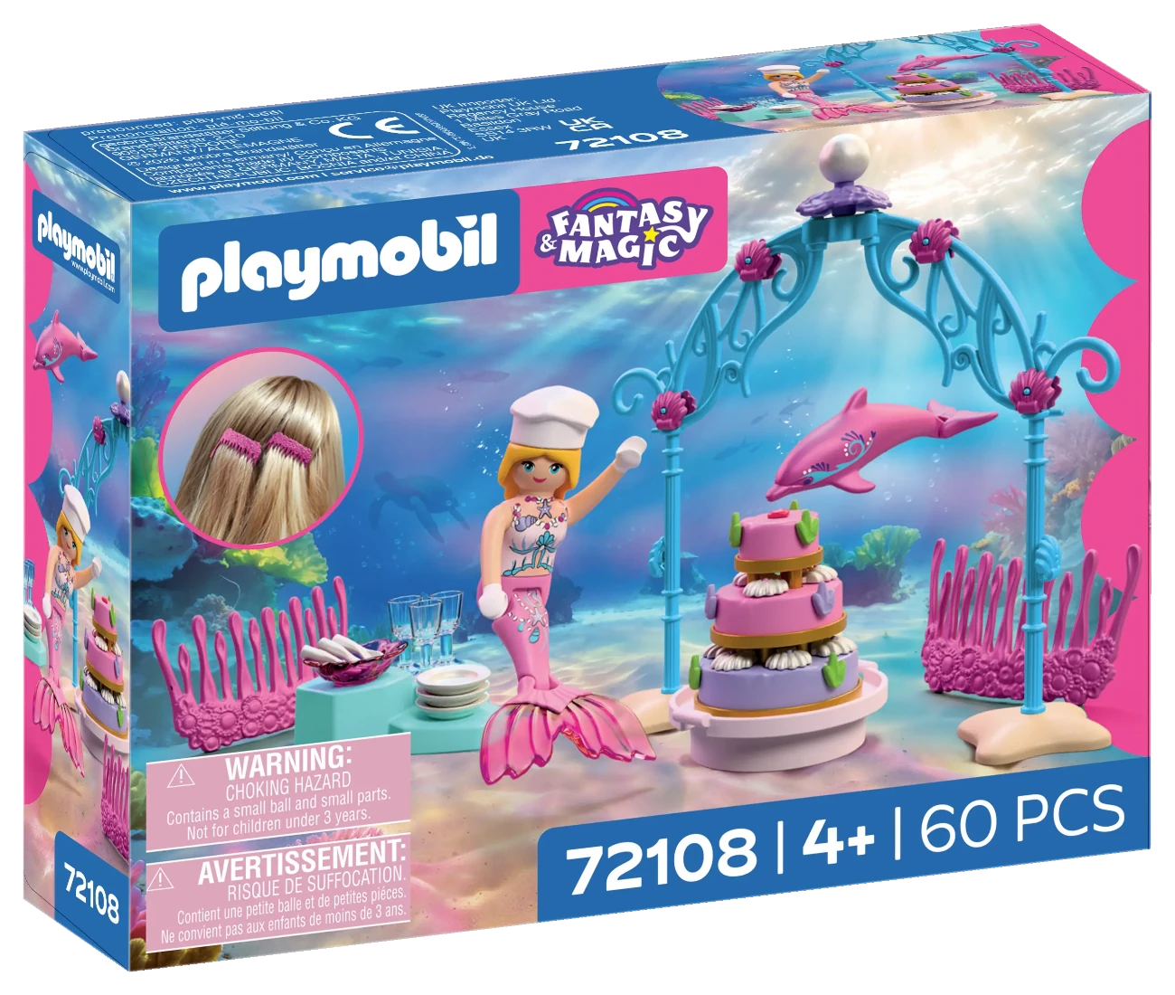 Playmobil 72108 - Unterwasserhochzeit Buffet - Fantasy Magic