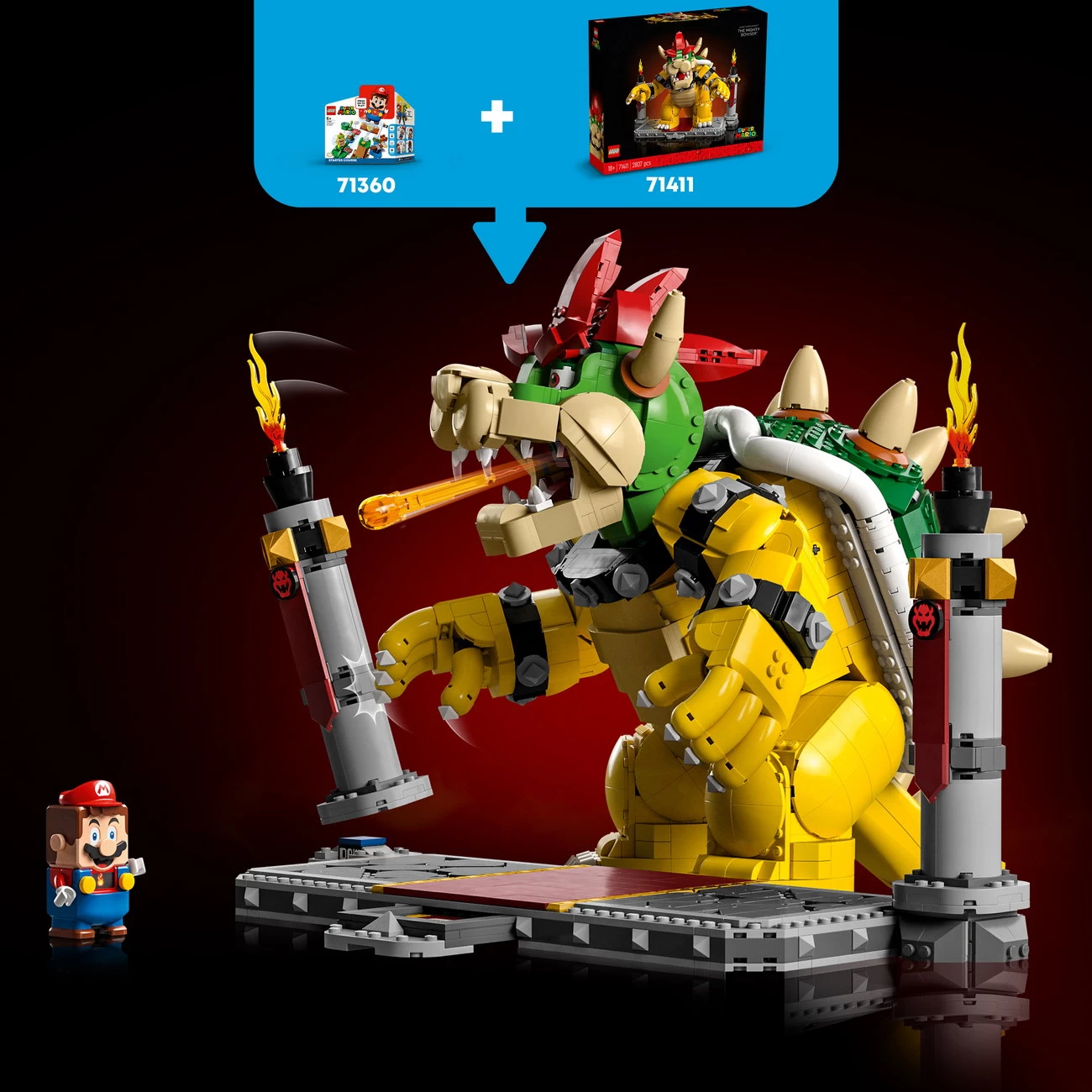 LEGO Super Mario - Der mächtige Bowser - Erweiterungsset (71411)