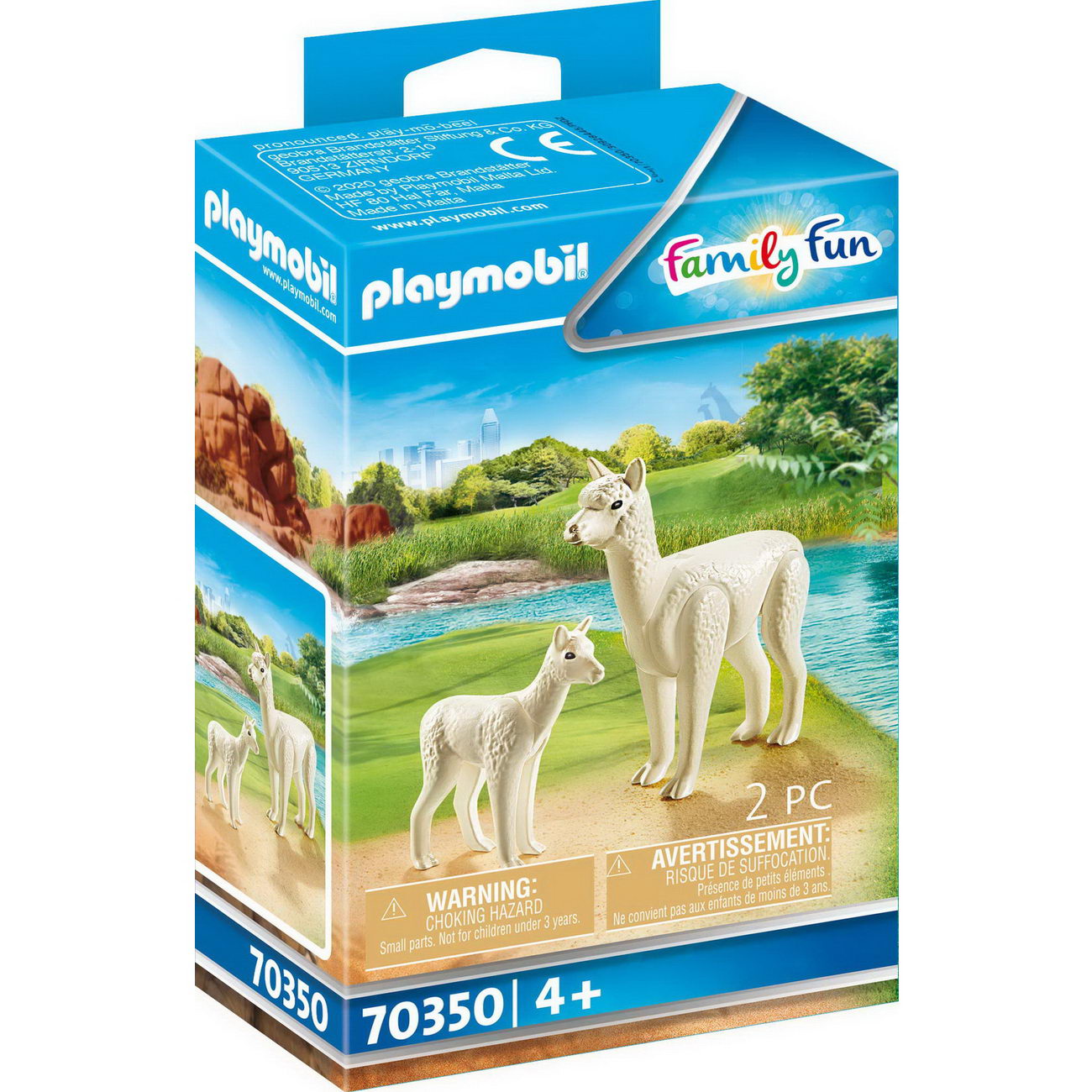 Playmobil 70350 - Alpaka mit Baby - Family Fun
