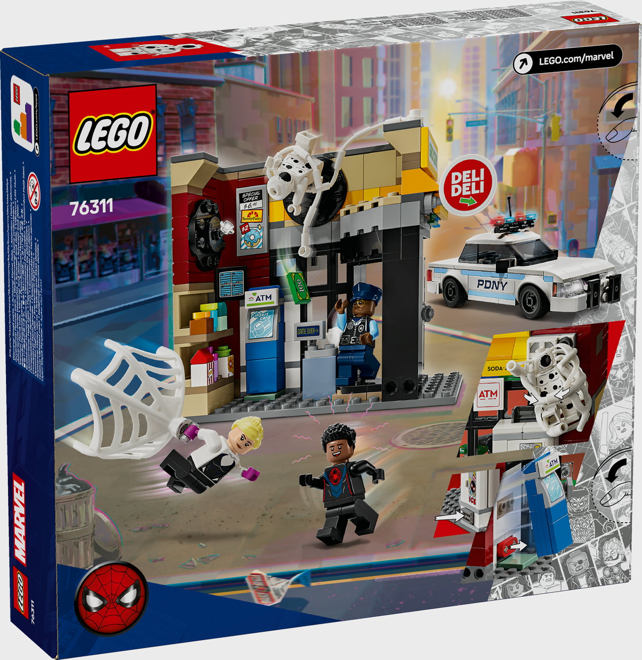 LEGO MARVEL 76311 - Spider-Verse Miles Morales vs Spot
