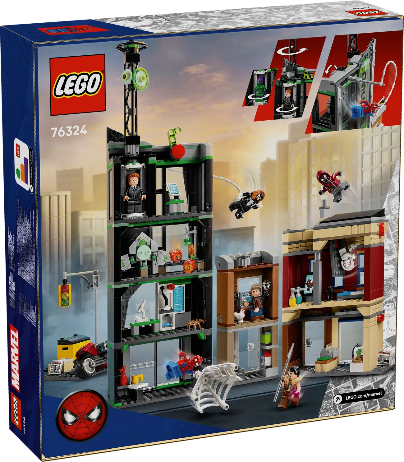 LEGO Marvel 76324 - Spider-Man vs. Oscorp