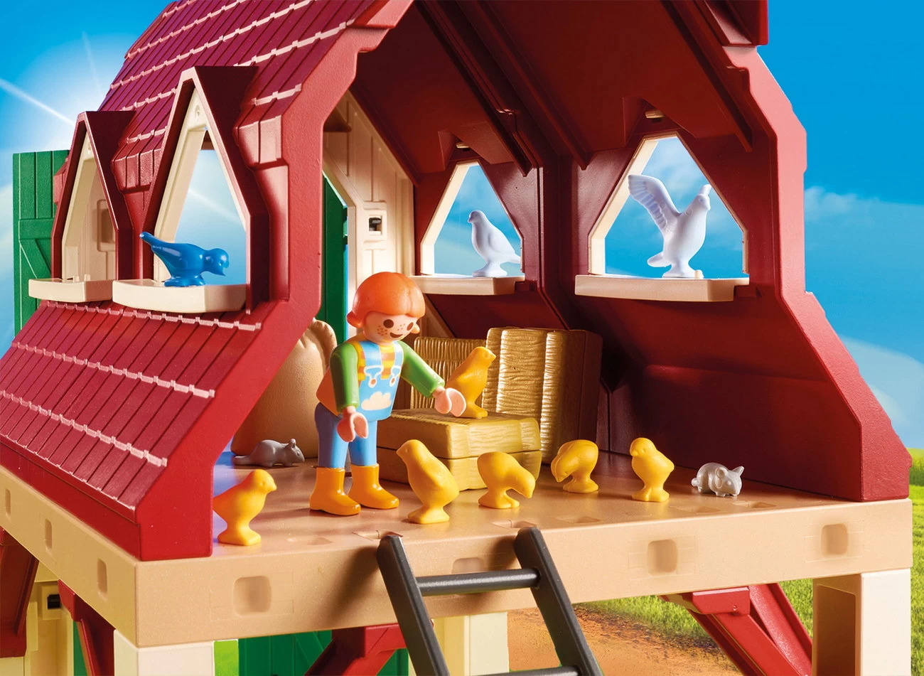 Playmobil 70887 - Bauernhof mit Kleintieraufzucht - Country