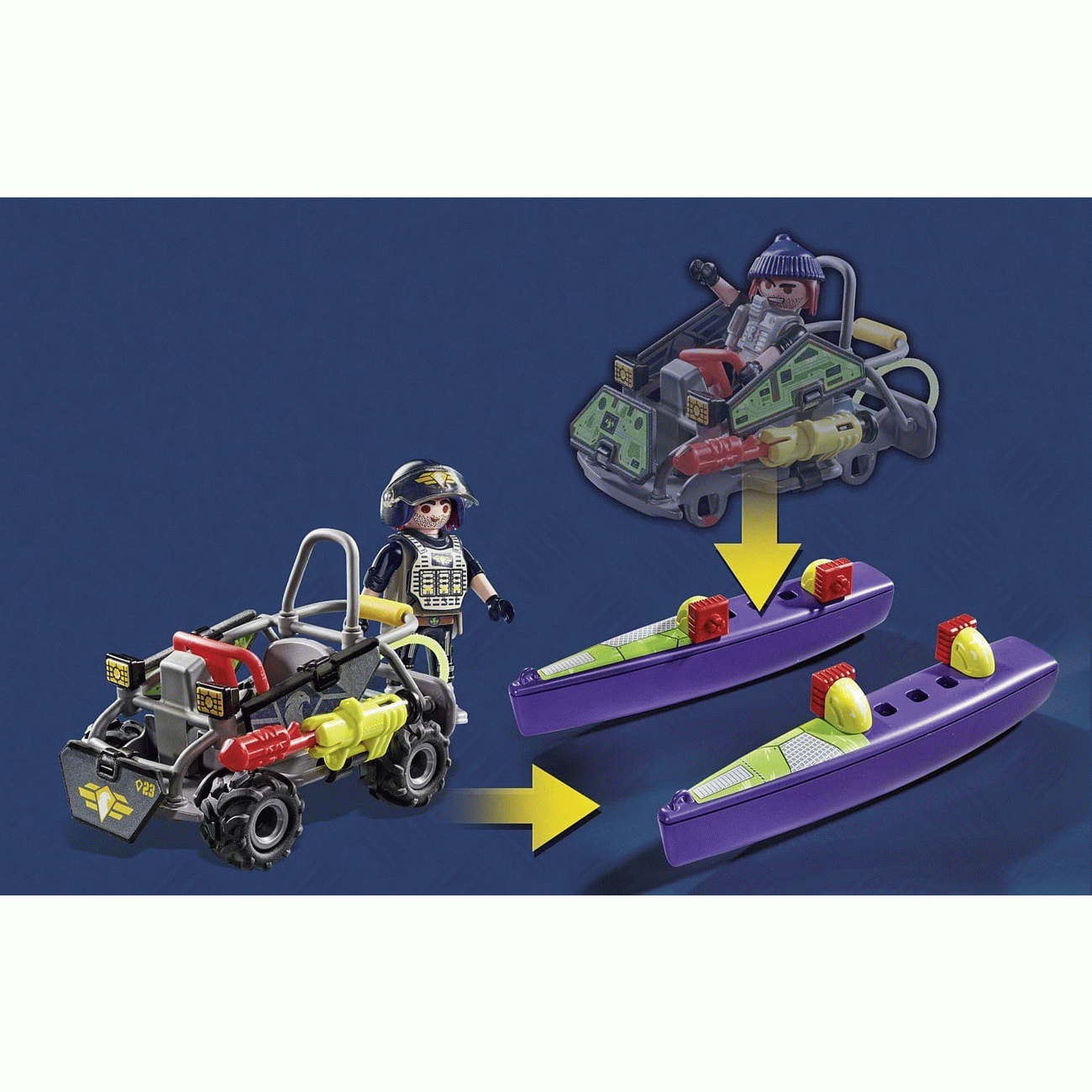 Playmobil 71147 - SWAT Multi Terrain Quad - City Action