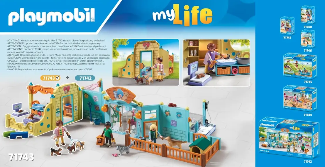 Playmobil 71743 - Welpenhaus - My Life