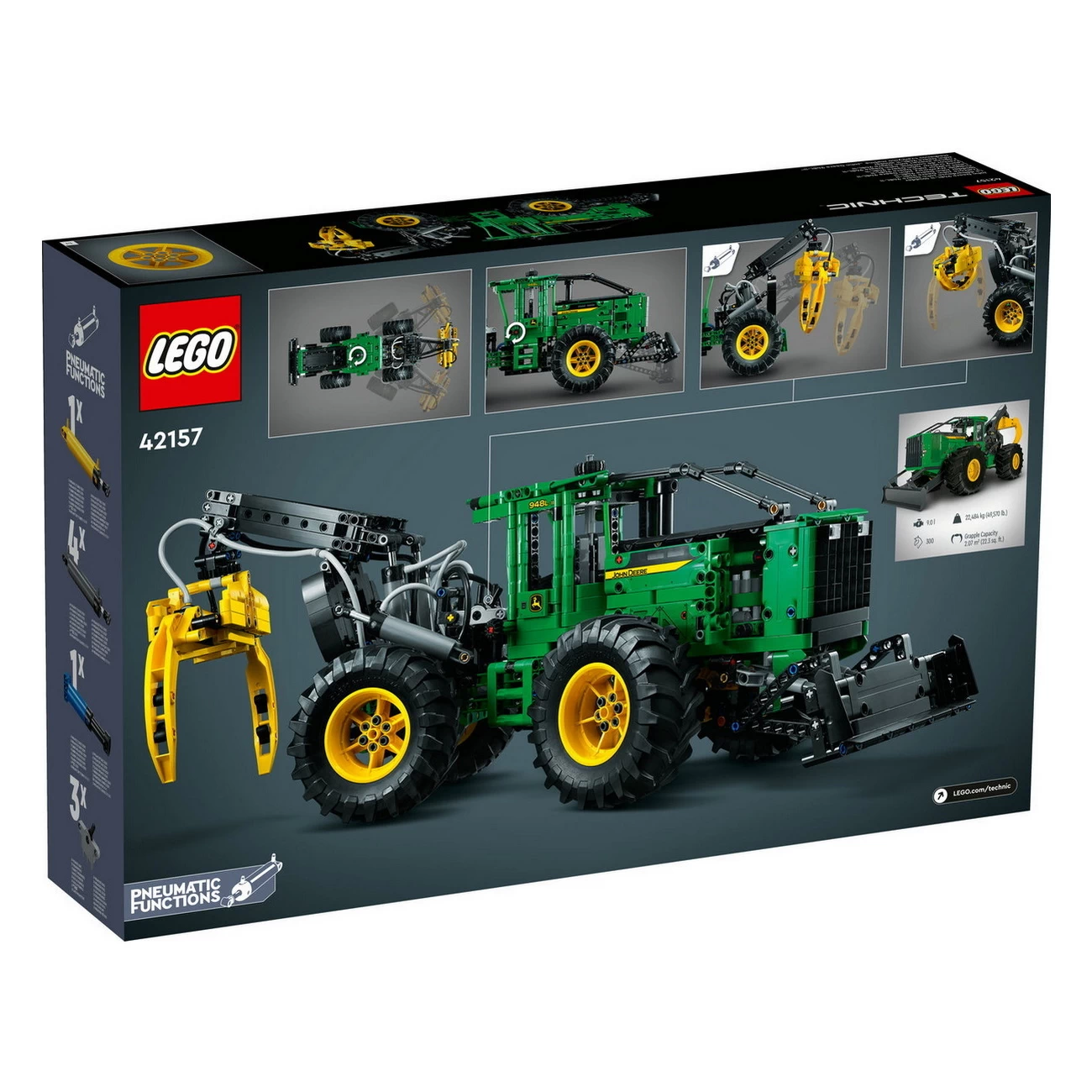 LEGO Technic 42157 - John Deere 948L-II Skidder