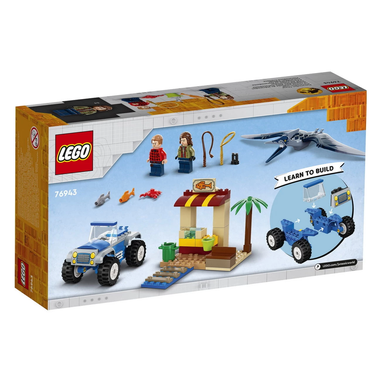 LEGO Jurassic World 76943 - Pteranodon-Jagd