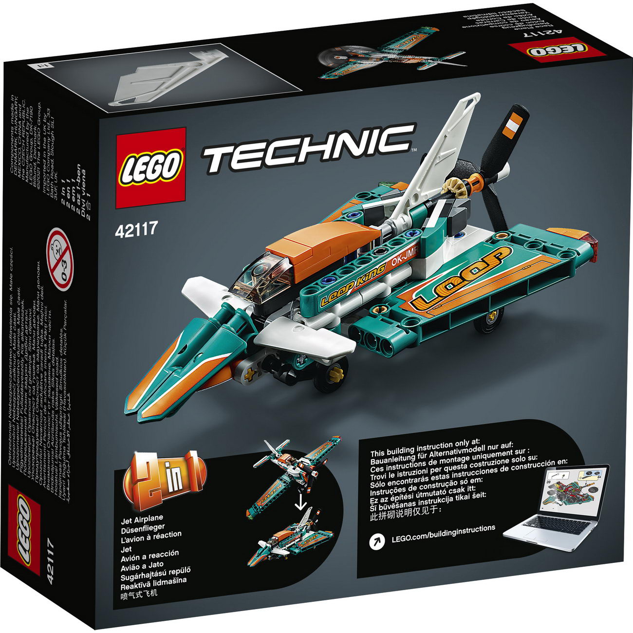 LEGO Technic 42117 - Rennflugzeug
